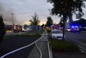 Grossbrand Halle Troisdorf Kriegsdorf Junkersring P338